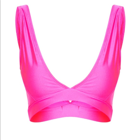 PLT Hot pink bikini top - Picture 1 of 5